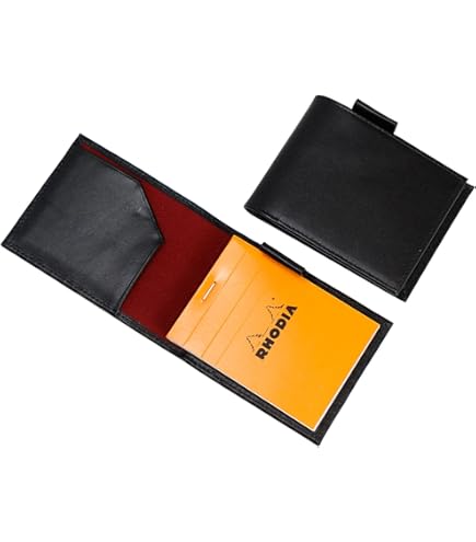 新品 黒 ホワイトハウスコックス RHODIA COVER ロディア メモカバー Amazon.co.jp: ロディア カバー No.11 サイズ 本革 メモ帳一冊