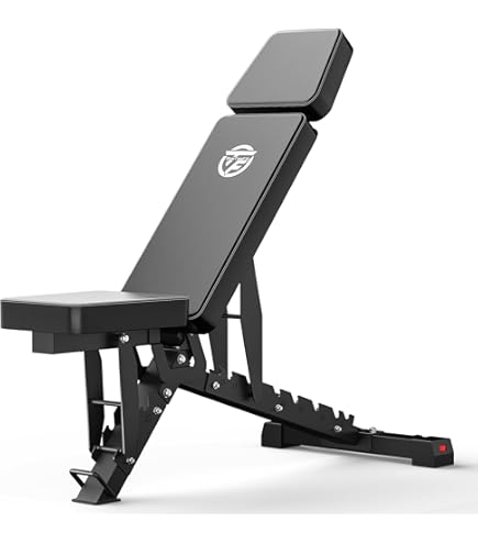 Amazon | ブル（Bull）NEWアジャスタブルベンチ（白） トレーニング