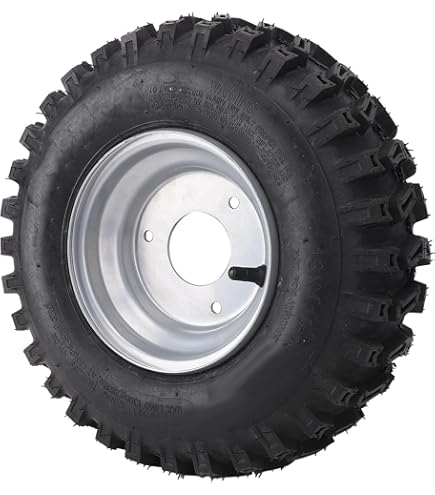 Amazon.co.jp: XTevu タイヤ ハブ付き 16 X 6.50 8 インチ ATV UTV