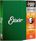 Amazon.co.jp: ELIXIR(エリクサー) Elixirベース弦 NANOWEB ニッケル