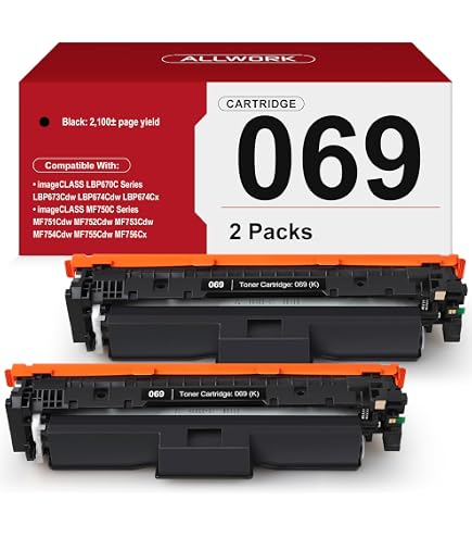 Amazon.co.jp: 069 互換トナーカートリッジ Canon 069 069H Color