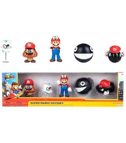 Amazon | スーパーマリオ グッズ アクション フィギュア セット