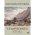 Dvorak: Symphonies Nos. 6 and 7 in Full Score