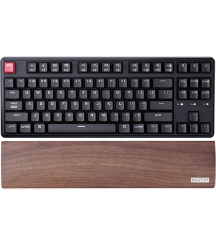Amazon.co.jp：木製キーボード リストレスト パームレスト Keychron Q6