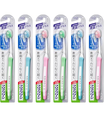 Amazon | クリアクリーン 歯面＆すき間プラス コンパクト ふつう 6本