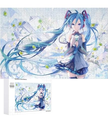 Amazon | ボーカロイド 初音ミク 花びら 1000ピース パズル