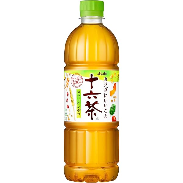 十六茶 Amazon.co.jp: アサヒ飲料 十六茶 630ml×24本 [お茶] [ノン