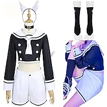 Amazon.co.jp: [青空COS] 猫又おかゆ コスプレ衣装 セーラー服