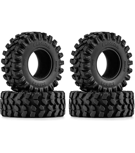 Amazon.co.jp: Chanjorlin 1.3 RCクローラータイヤ 70mm * 26mm 1/24 1