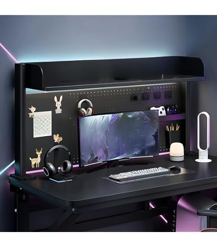 Amazon.co.jp: 机上ラック モニター台 黒い 高さ102CM/3段 : 文房具