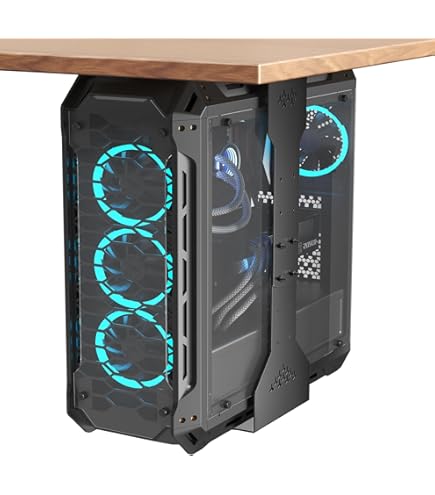Amazon | デスクトップPC吊り下げブラケット 冷延鋼製・耐荷重30kg