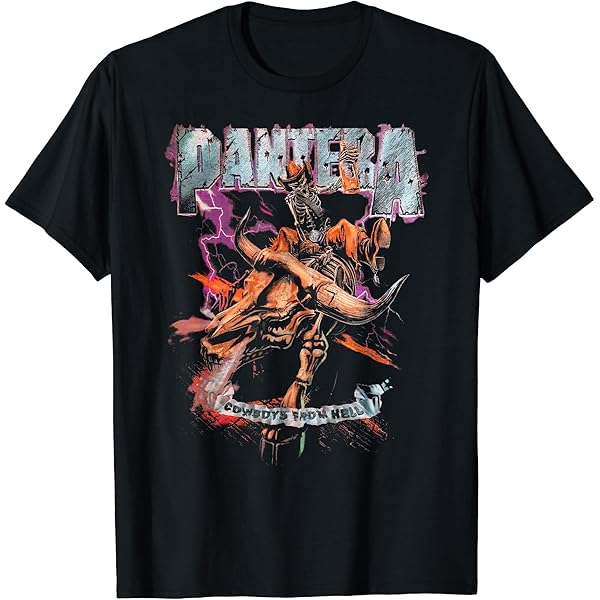 Amazon | Pantera 公式ブラックパンサー Tシャツ | Tシャツ
