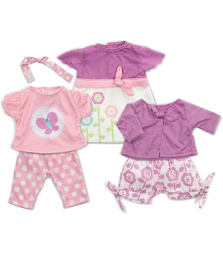 Götz 3403169 Pink Love Jumpsuit - Doll Clothes Size XL - Clothes and Accessories Set 4 Pieces for Standing Dolls 45-50 cm Götz 3403169 Pink Love Jumpsuit - Doll Clothes Size XL - Clothes and Accessories Set 4 Pieces for Standing Dolls 45-50 cm