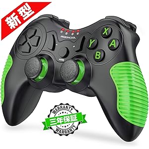 新型 Switch コントローラー BEBONCOOL スイッチ コントローラー プロコン HD振動 メーカー3年保 無線 任天堂 Nintendo Switch 対応 ニンテンドー スイッチ プロ コントローラー 小型 緑