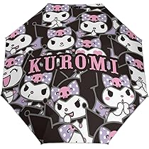 Amazon | クロミ ちゃん Kuromi 人気 日傘 雨傘 兼用 8本骨