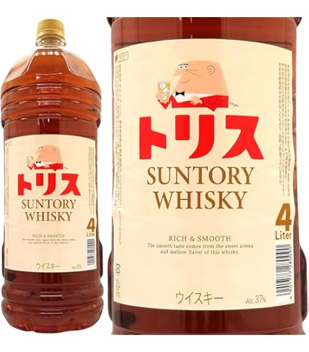 ウイスキー Suntory Classic 4L 3 bottles P+3％ 4/30(木)〜5/1(金)23:59迄 サントリー トリス クラシック 4000ml