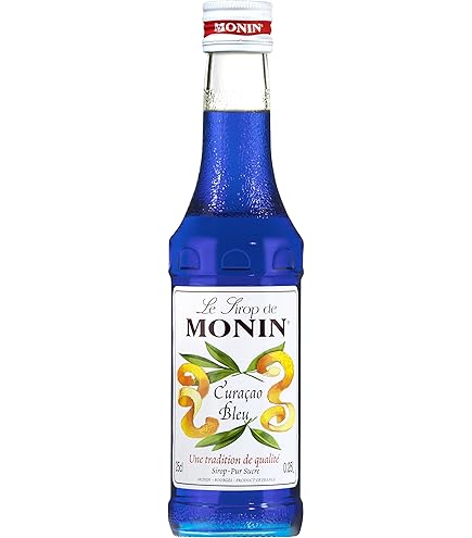 Amazon.co.jp: モナン ブルーキュラソウ シロップ 700ml Premium