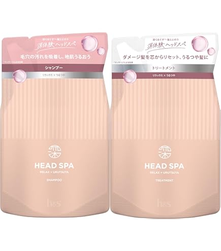 Amazon.co.jp: h&s深ヘッドスパ シャンプー 350g 詰め替えリラックス