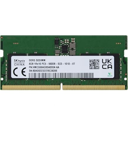 Amazon.co.jp: SK Hyn(Hynix) オリジナル 8GB (1x8GB) DDR5 5600MHz