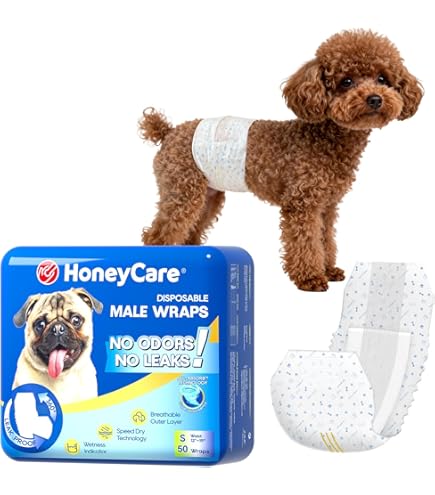 Amazon | 男の子のためのマナーおむつ ビッグパック 小~中型犬用 38枚