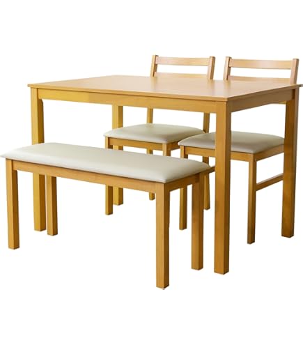 タマリビング(Tamaliving) ダイニングテーブル ボーア Amazon.co.jp: タマリビング(Tamaliving) ダイニングセット 4点