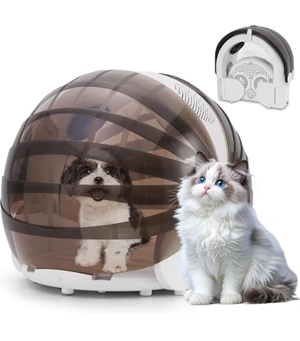 Amazon.co.jp: 「HFunpet」ペットドライルーム 72L大容量 天窓 ペット