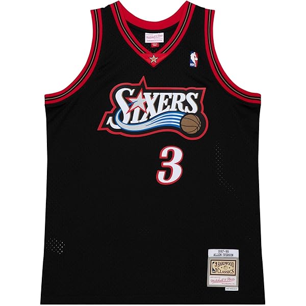 Allen Iverson Philadelphia 76ers Men's 1997-98 Swingman