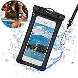 強化版 携帯防水ケース スマホ防水ケース タッチ可【指紋・顔認証】IPX8防水防塵 水中撮影・通話可TPU超耐用材料海・登山・プール・温泉・潜水お風呂など対応可 iPhone＆Android全機種対応