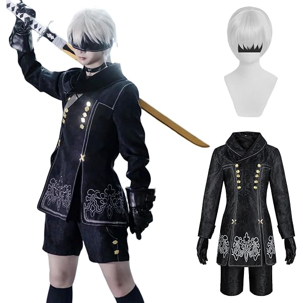 Amazon.co.jp: コスプレライフ Nier Automata 2B No2 Type B コスプレ