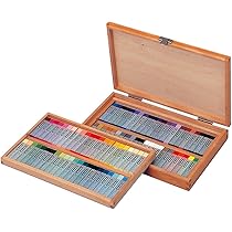Amazon | ホルベイン オイルパステル U690 100本 全色 木箱セット