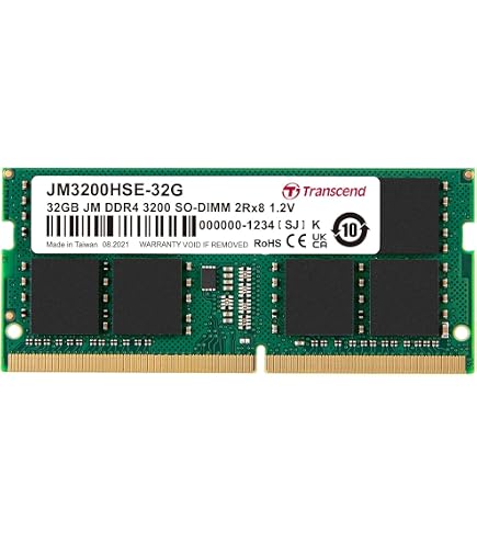 Amazon | Transcend ノートPC用メモリ PC4-19200 DDR4 2400 8GB 1.2V