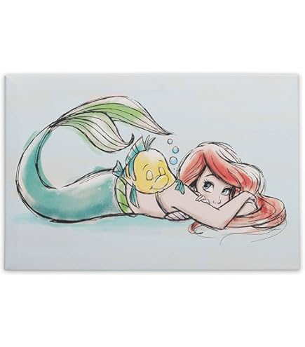 Amazon.co.jp: リトルマーメイド ウォールクロック - ディズニー