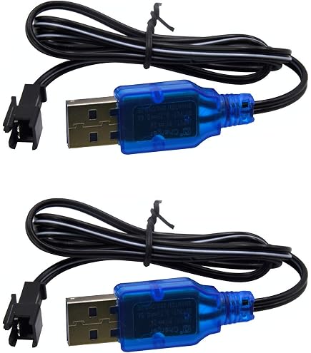 2 Adaptateurs SM-2P Vers T Plug - Pour Batteries RC Drone