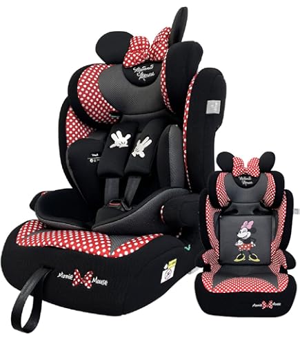 Amazon | ジュニアシート ミニーマウス 1〜11歳 チャイルドシート
