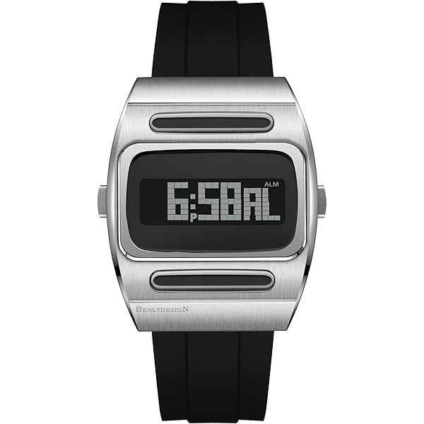 Amazon | BENLYDESIGN メンズ ユニークなデジタルウォッチ レトロ 1970