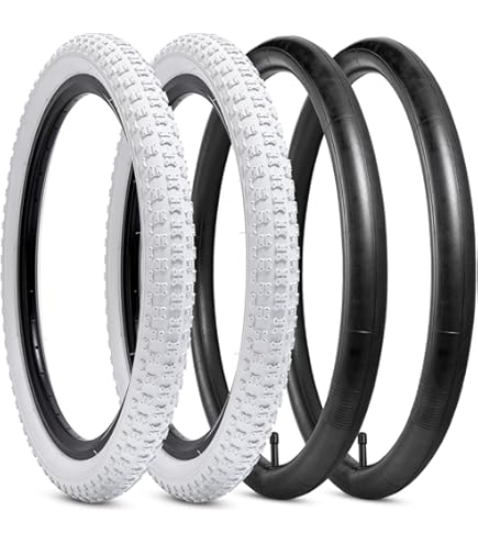 Amazon | YunSCM 2本セット,16 2.125 タイヤ ホワイト,16x2.125 57-305