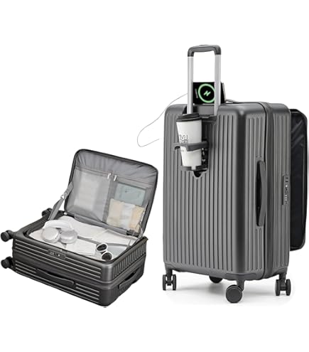 Amazon.co.jp: [hidemasa] 片開き スーツケース キャリー