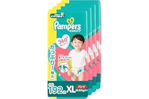 Pants Big Size Pampers Diapers, Smooth Care (26.5 - 48.7 lbs (12 - 22 kg), 192 Sheets (48 Sheets x 4 Packs) [Case Product] [A