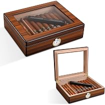CIGARLOONG シガーボックス Amazon.co.jp: CIGARLOONG 葉巻ケース シガーヒュミドールシダーウッド