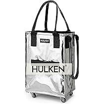 【新品】HULKEN ハルケン ローリング トートバッグ M ブラック Durable Black Tote Bag | Rolling Bag on Wheels – Hulken®