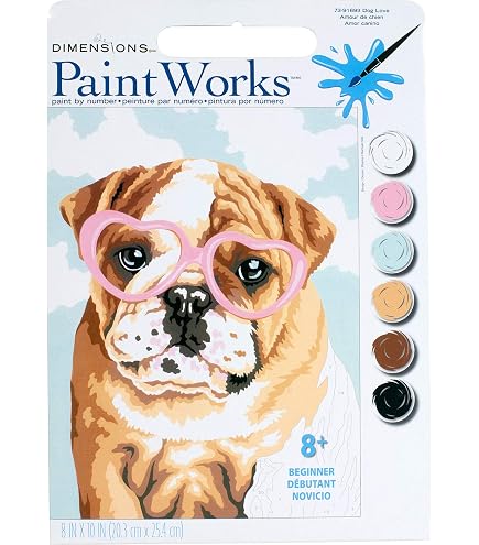 Paint Works Paint By Number Kit-Springtime In Paris - Macy's