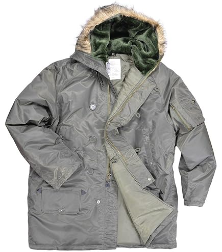 Amazon.co.jp: フランス空軍レザージャケットレプリカ グレー (サイズ