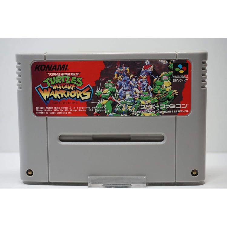 Amazon | T．M．N．T タートルズインタイム | スーパーファミコン