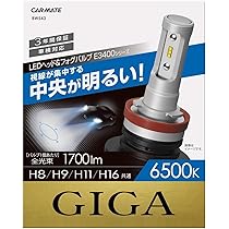 カーメイト　CARMATE 車用 LED ヘッド & フォグバルブ GIGA カーメイト CARMATE カーメイト GIGA LEDヘッド＆フォグバルブ