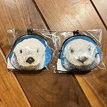 Amazon.co.jp: 鳥羽水族館 ラッコ メイ キラ がま口 がまぐち セット 2 