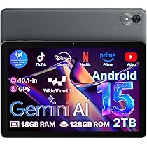 ❣️Gemini AI搭載❣️ Android 15 タブレット　10インチ Amazon.co.jp: 【Android 15 タブレットGemini AI搭載 】10インチ