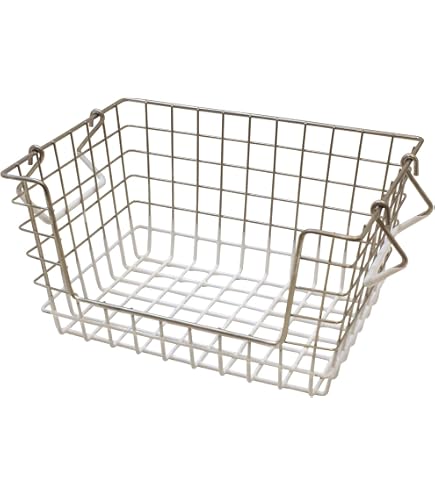 Amazon.co.jp: STACKS WIRE STORAGE OPEN BASKET [ Sサイズ/カーキ