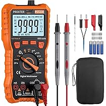 Amazon | Proster テスター デジタルマルチメーター 6000カウント AC