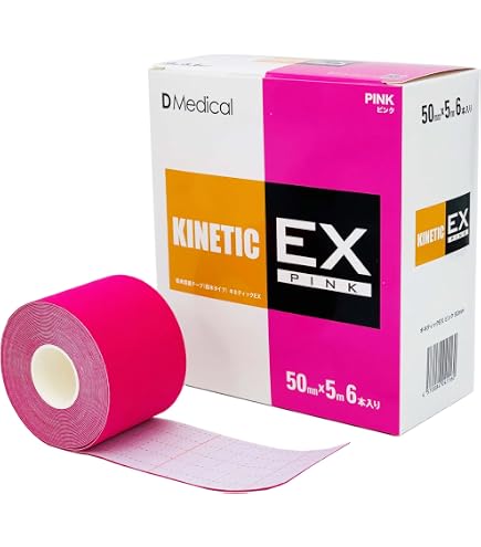 Amazon.co.jp: ドームメディカル キネティックEX ブルー 50mm × 5m 6巻