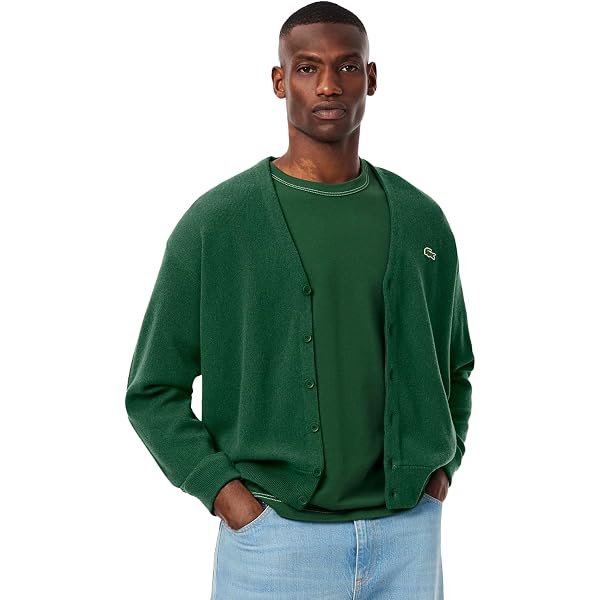 ラコステ AH702LJ ミラノリブ カーディガン LACOSTE Amazon | [ラコステ] [公式] ミラノリブニットカーディガンジャケット